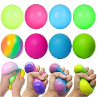 Радужные бусины, игрушка, слизь, антистресс