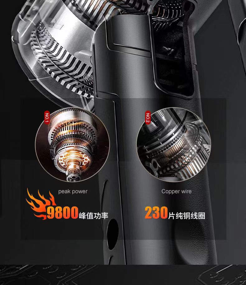 Wireless car washing machine with household rechargeable high-pressure water gun to grab lithium battery strong washing cleaning wholesale foreign trade