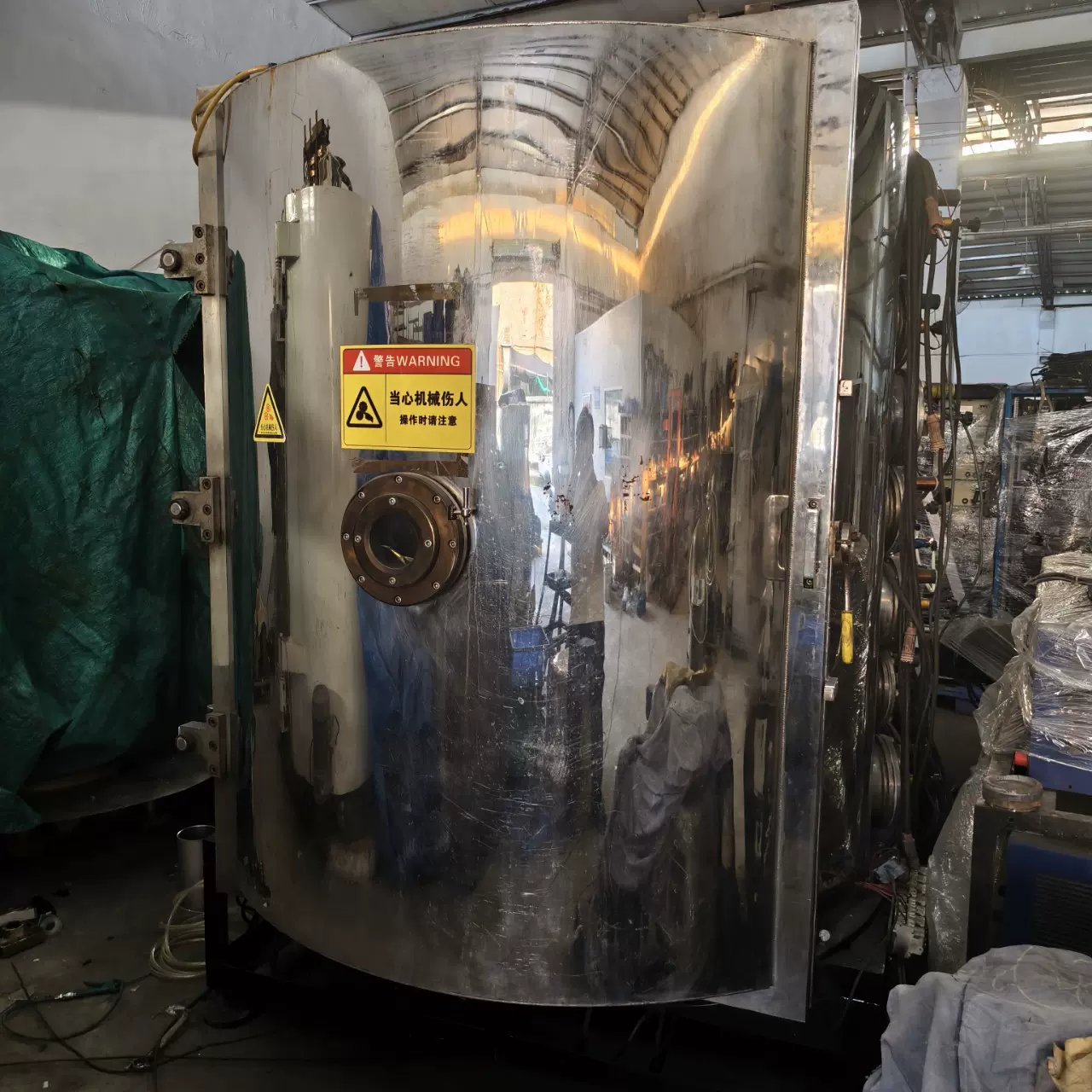 找远大真空买二手镀膜机可以翻新至新机效果外观性能媲美新机