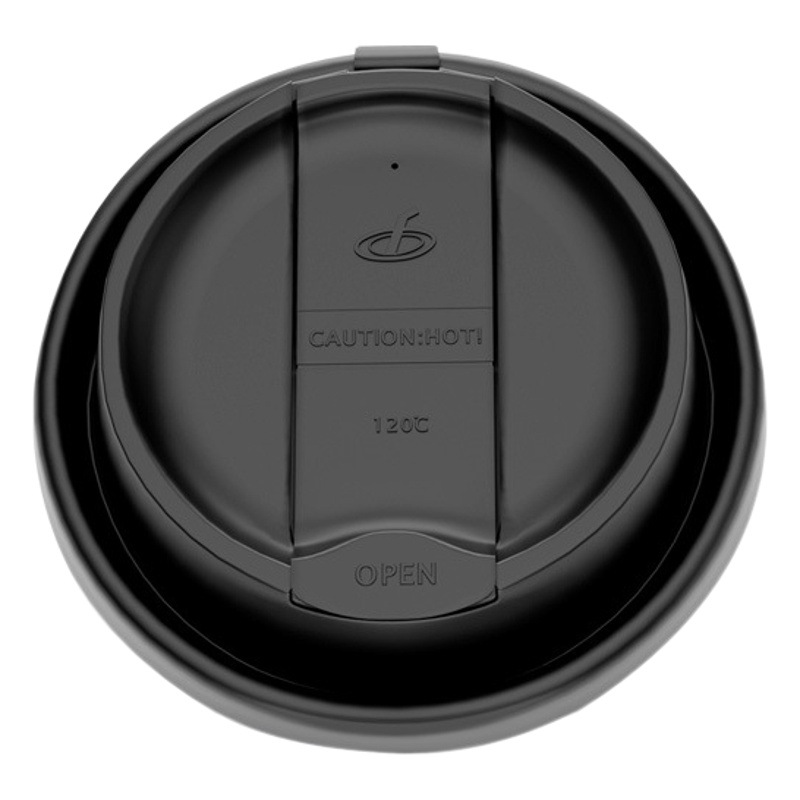 Tea coffee integrated cover disposable 90-caliber paper cup cover one-piece leak-proof plastic cup takeaway milk tea coffee cup lid