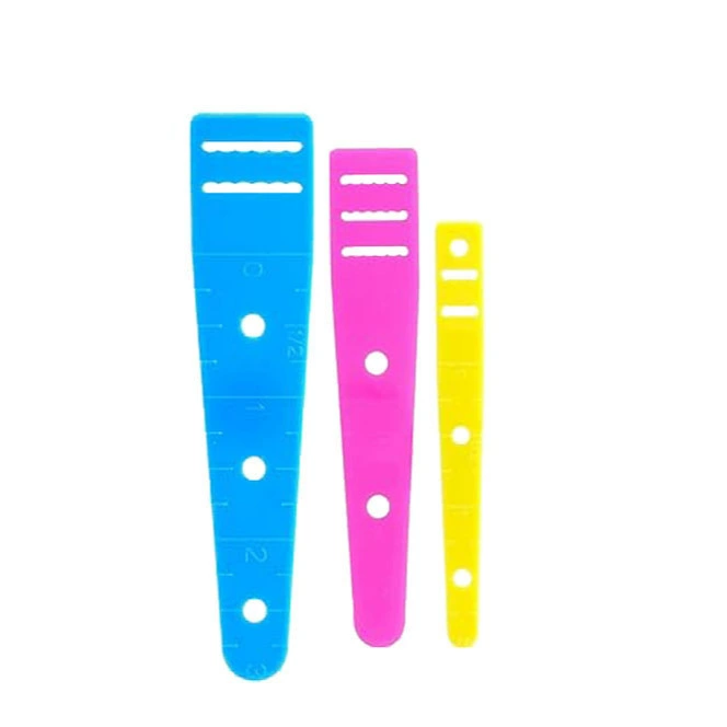 Носитель пластиковой цветной эластичной ленты 3/Сумка для ношения на резинке Строка из говяжьих сухожилий, ткацкая лента, лоскутное шитье, удобный инструмент для ношения