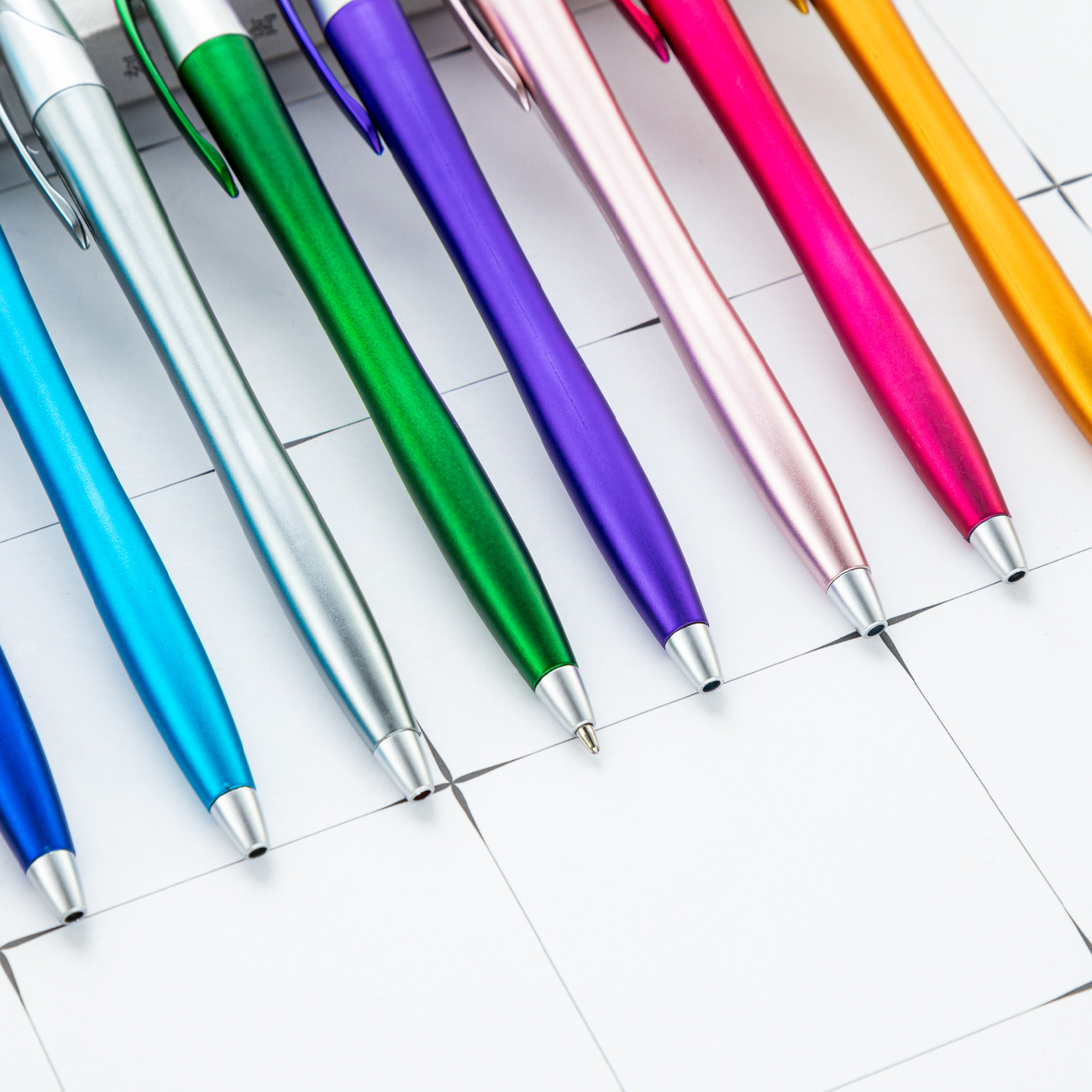 Fabricante mayorista bolígrafo de plástico imprimible logotipo capacitivo de escritura a mano bolígrafo publicitario regalos bolígrafo promocional