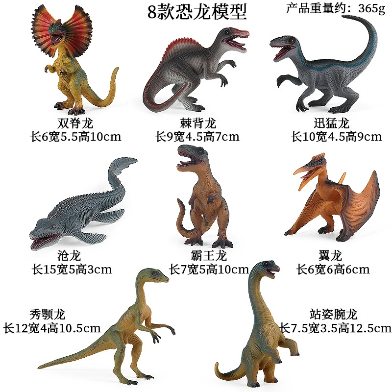Cognitive realistic marine animal model, dinosaur, toy