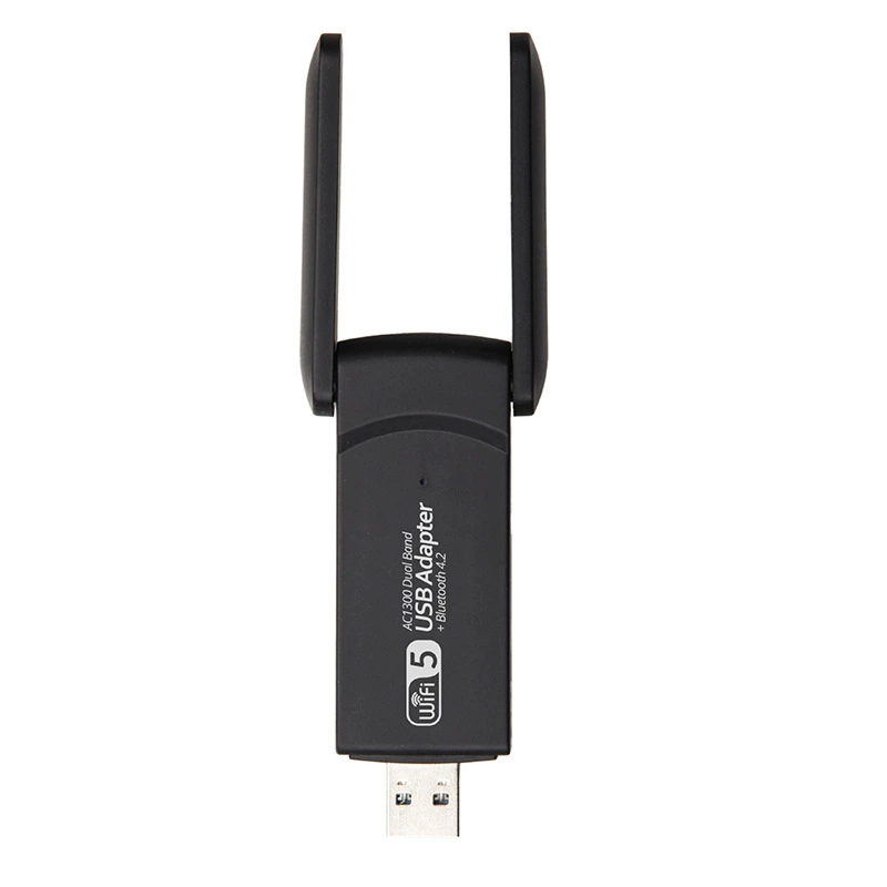 1300M+5.0 Bluetooth 2-в-1 USB3.0 беспроводная сетевая карта 5G двойной диапазон Гигабит WIFI передатчик-приемник