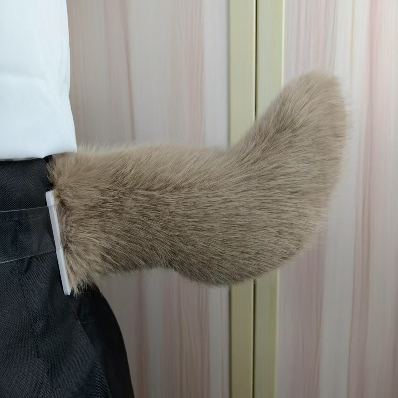 一件代发智能声控狐狸尾巴仿毛绒兽尾cosplay道具漫展派对电动款|undefined