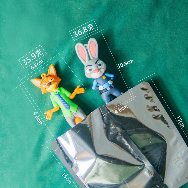 新卡通朱迪软胶疯狂动物城公仔盲袋幼儿园奖品小礼品礼物摆摊商品|undefined