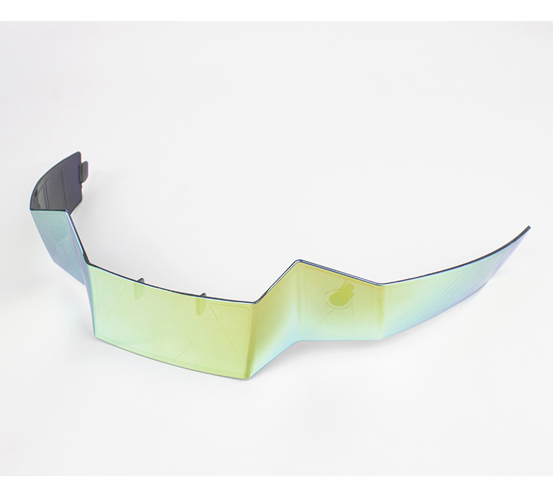 Motorcycle Helmet Modification Accessories Air Spoiler Suitable for Icon Airflite Ghost Face Helmet Tail Wing