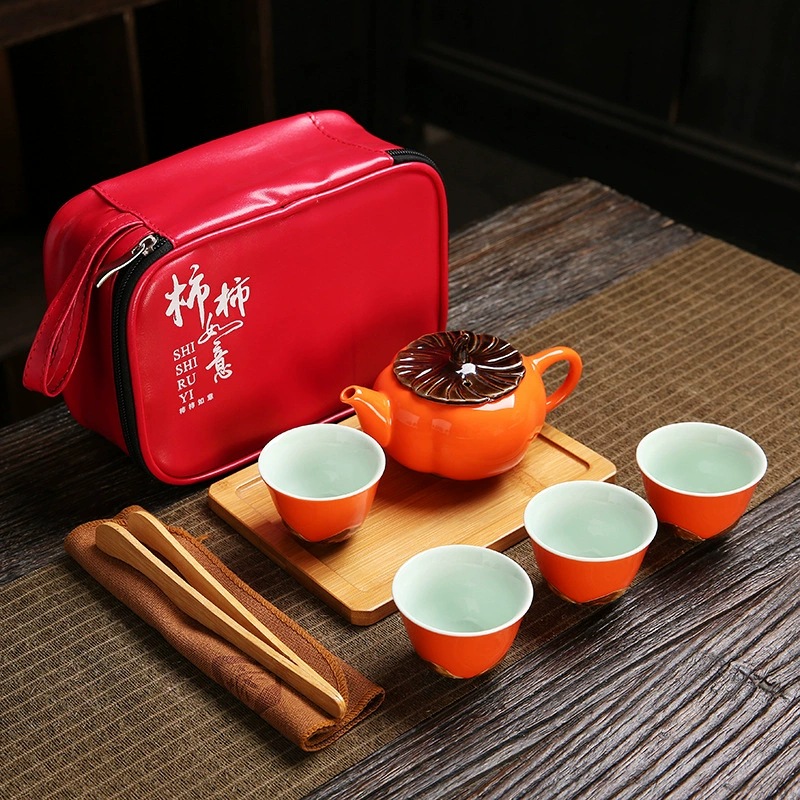 Small green tea, red (black) tea, gift box in gift box