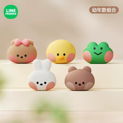 Car ornaments Ornaments, Healing-Style Cute Dashboard - super-mini-ornaments-5-pieces-for-young-children-free-traceless-glue