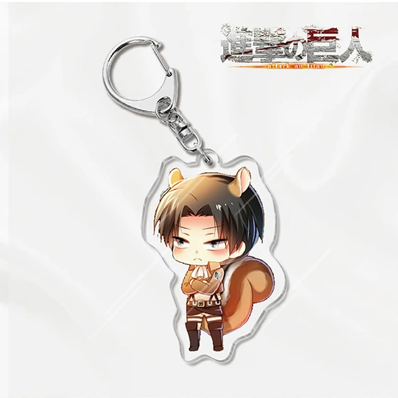 Аниме-игровая атрибутика: акриловый брелок-подвеска Attack on Titan 2 Allen Sanya, креативный подарок