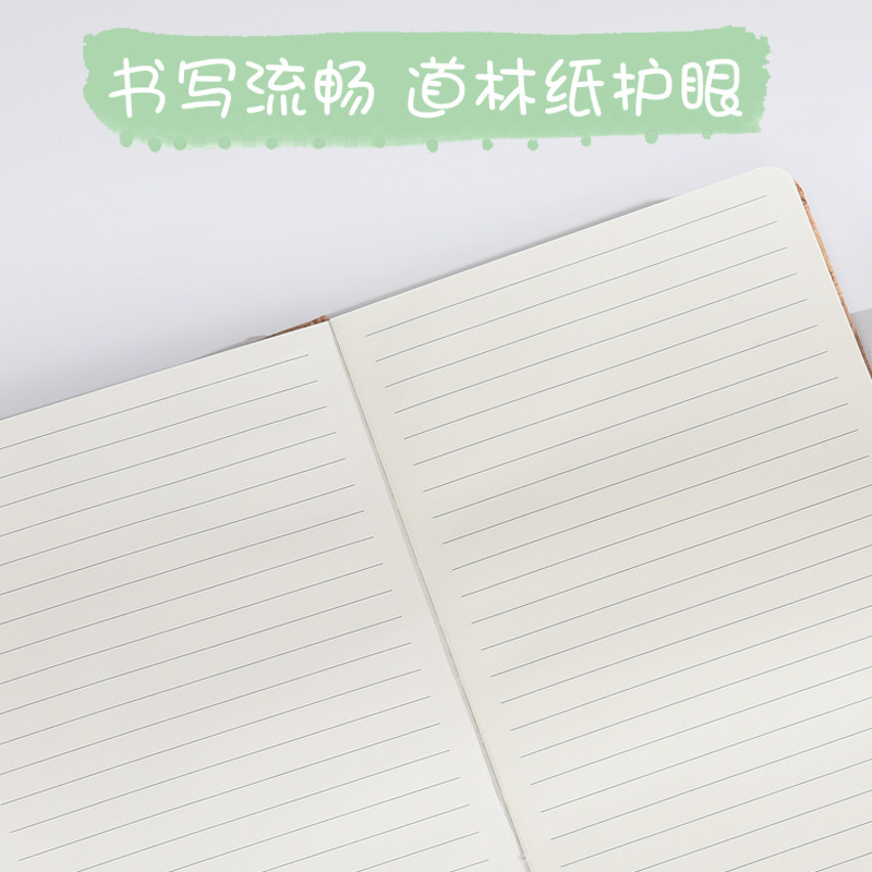 Cuaderno de madera de pino suave ecológico personalizado a5 libro de hebilla de alto valor de cara cuaderno de notas de papelero transfronterizo al por mayor