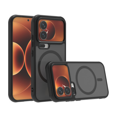 适用小米17T手机壳肤感磁吸红米A7 PRO PC+TPU保护套REDMI 16 4G