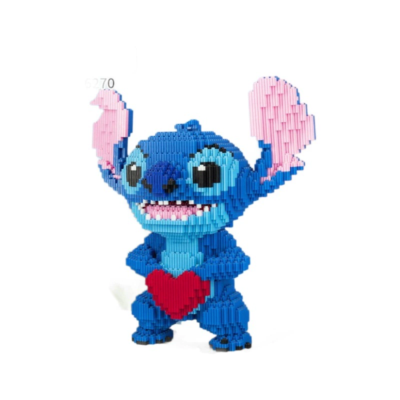 【Hot 5600PCS Stitch Building Blocks】Совместимы с Lego, детские образовательные наборы для сборки, подарок с мелкими частицами