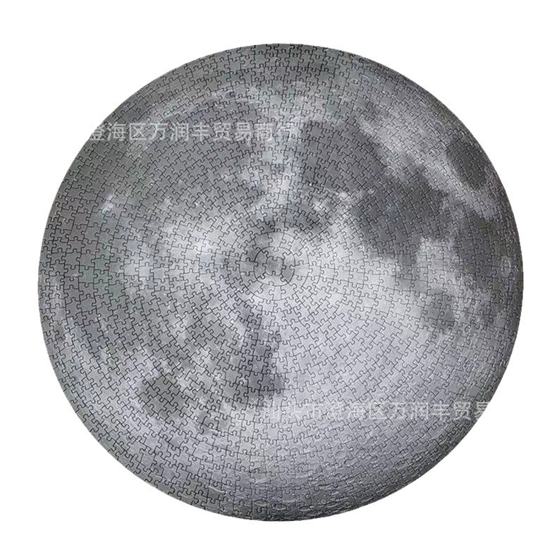 Rompecabezas para adultos 1000 piezas de papel, tarjetas blancas, rectángulos redondos, pinturas famosas, juguetes de descompresión para adultos, venta al por mayor difícil transfronterizo