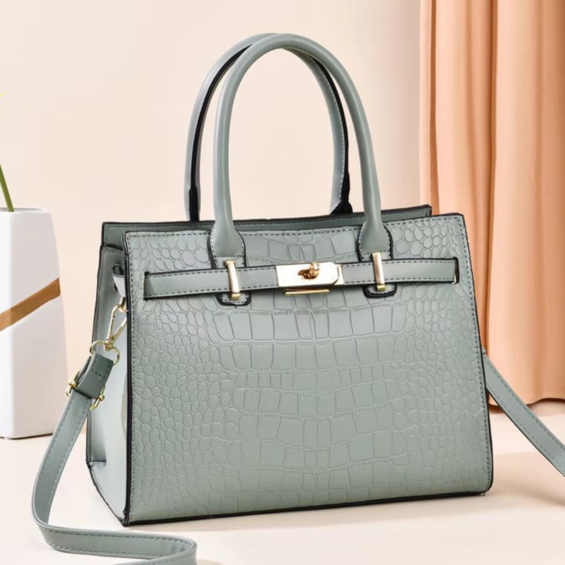 Bolso de piedra 2025, nuevo color sólido, bolso de hombro de gran capacidad, moda casual, bolsas transfronterizas.