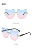 Children's sunglasses, fashionable glasses for boys, cartoon toy, flowered, 1 years, 2 years