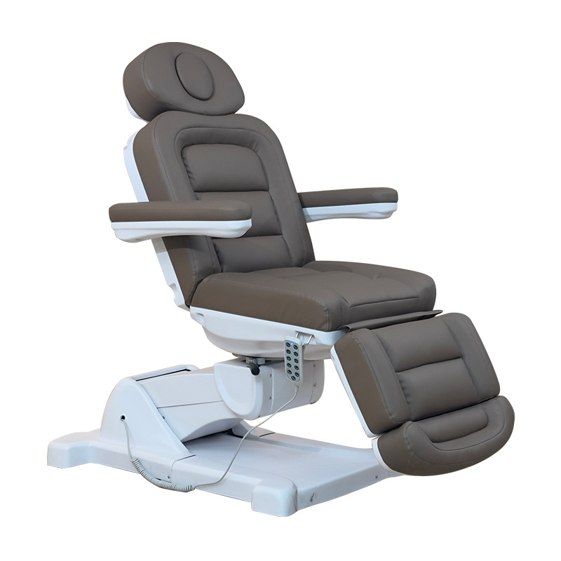 Cama de belleza eléctrica pestañas sofá de manicura silla de belleza bordado pestañas máscara de reclinación silla de experiencia