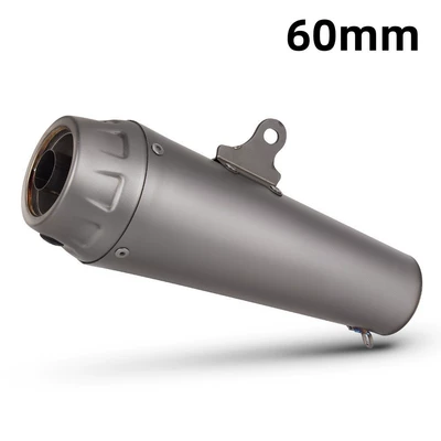 Motorcycle Accessories Modified Exhaust: Motorcycle exhaust pipe - titanium-alloy-60mm-welded-lifting-lugs