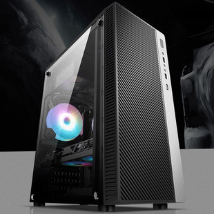 �sҫ��X�C��̨ʽDIYȫ��͸�Α�ˮ���m��ATX��屳���k����ɫ�C��