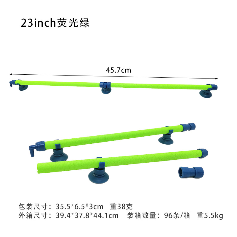 Tubo de acuario americano tanque de peces tubo de burbuja tira de burbuja placa de piedra de la burbuja tira de gas de piedra de tira de aumento de oxígeno del acuario