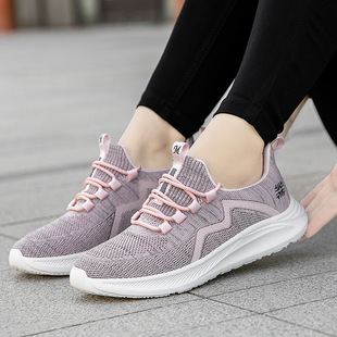 2023 cross-border elderly shoes women's Amazon outdoor summer middle-aged and elderly walking mesh sneaker mom shoes shoes 5906