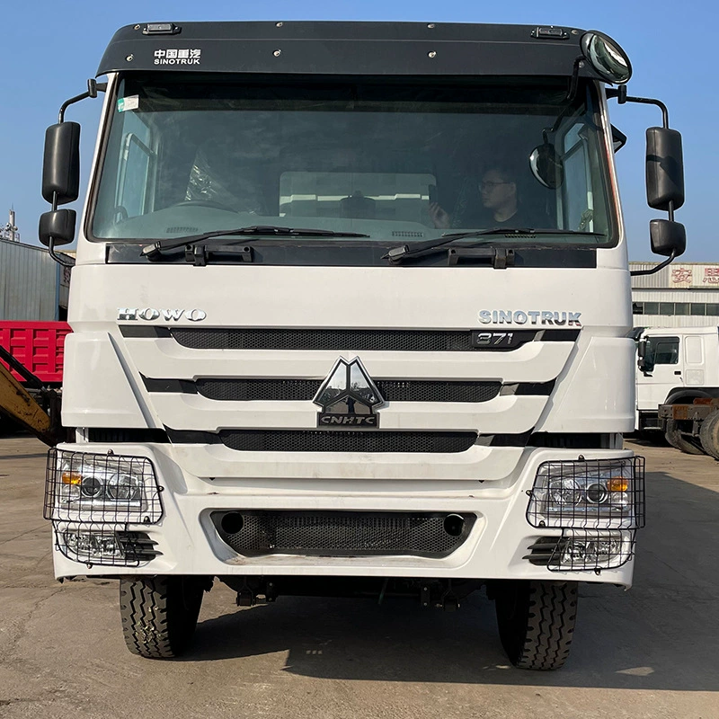 Продажа самосвала HOWO, подержанный 10-колесный горно-строительный грузовик, самосвал с правым рулем для песка и гравия.