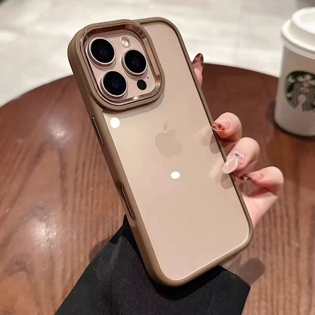 Совместимый чехол для iPhone 16, металлический чехол, защита для объектива, защитный чехол, защита от падений