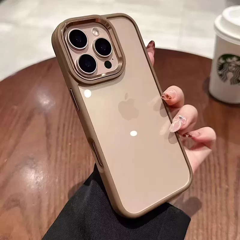 Совместимый чехол для iPhone 16, металлический чехол, защита для объектива, защитный чехол, защита от падений