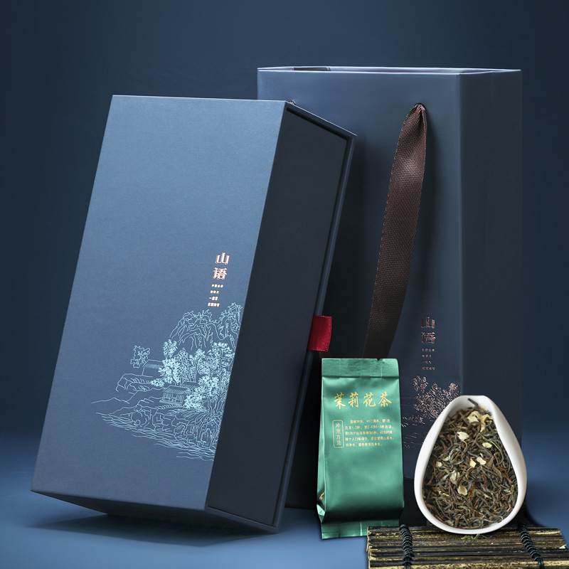Jasmine tea, gift box in gift box, 80 gram