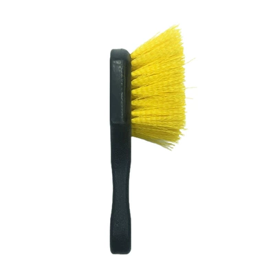 Jympp Tire Cleaning Brush Is Durable and Does Not Damage the Car, Car Wheel Rims, Car Supplies Cleaning Tools (Car cleaning tools) - yellow-6-starts-21x75x75