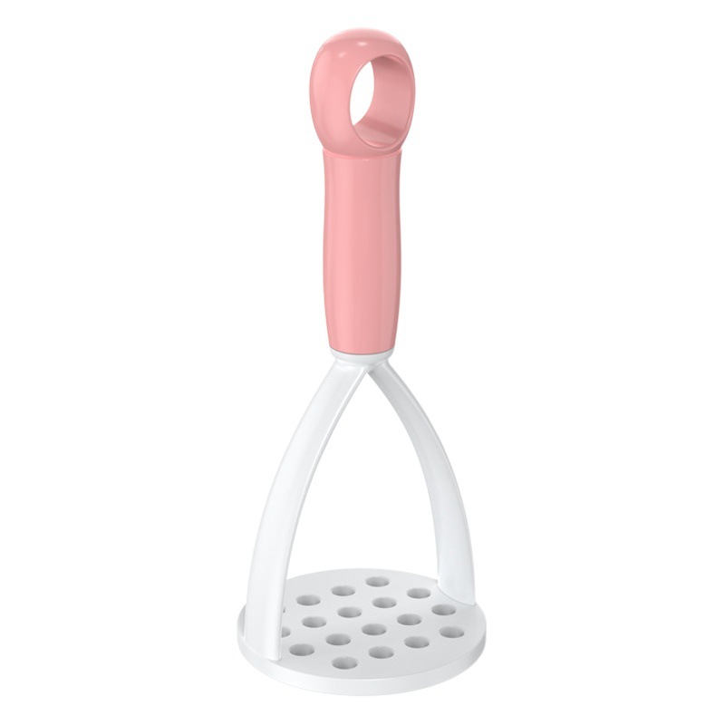 Manual de puré de patatas masher suplemento de alimentos para bebés bebé herramientas de cocina púrpura patata masher y rodando artefacto