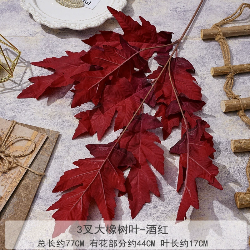 Fujiao New Year Flower Material Wholesale Simulation Flower Winter Qing You Gali Pomegranate Persimmon DIY Materials