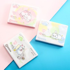 Baby Cream Tissues Portable Tissues Newborn Moisturizing Tissues Small Packet Printed Soft Tissues Factory Wholesale