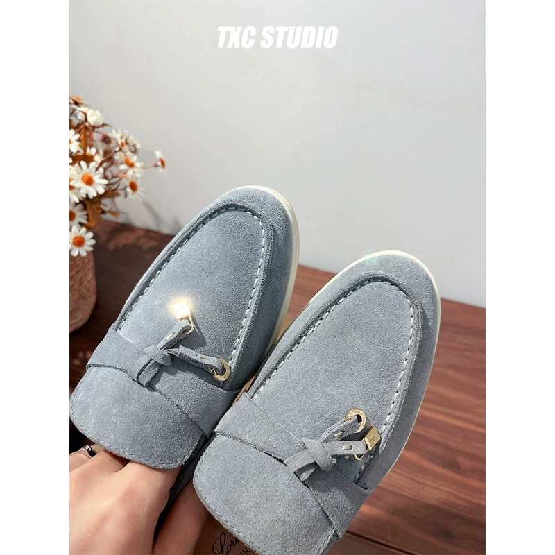Loafers, footwear, comfortable universal shoes English style, plus size