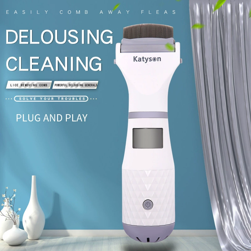 Кросс-бордерная электрическая расческа для удаления вшей, расческа для кошек, средство для удаления вшей и блох, расческа для собак, щетка для вычесывания шерсти кошек