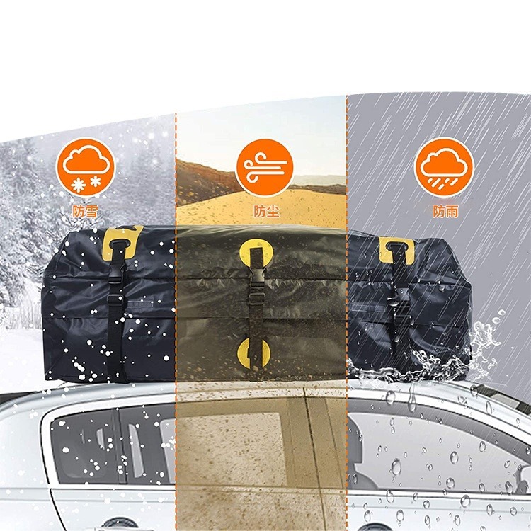 Venta directa de fábrica bolsa de techo súper gran capacidad de techo bolsa impermeable bolsa de viaje bolsa de equipaje de techo protección solar impermeable