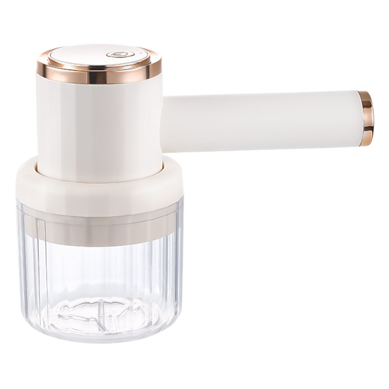 Cruzar la frontera de tres en uno de ajo eléctrico amoladora de ajo