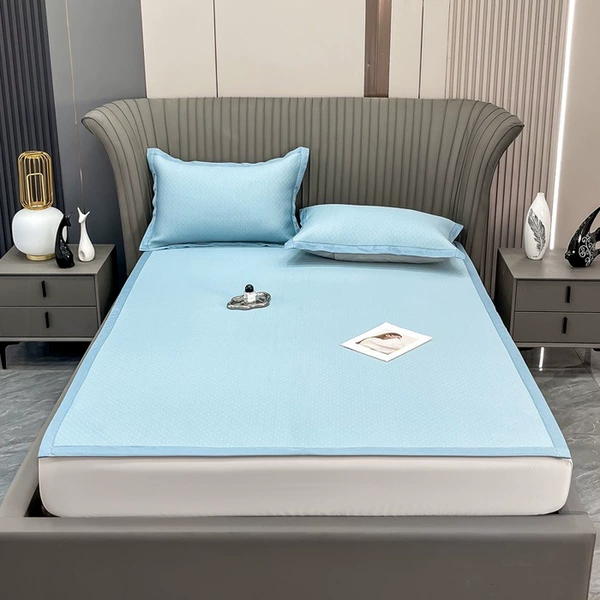 Bed sheet model-Xiaolonglin-Blue