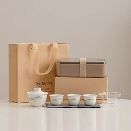 旅行茶具;陶瓷杯;茶具套装