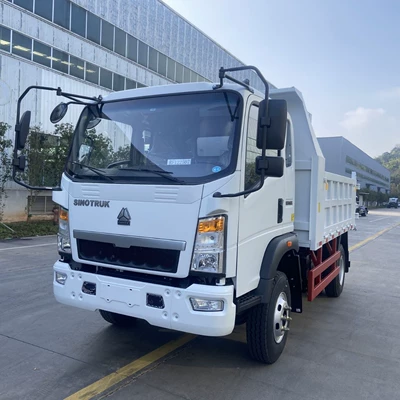 Export of used HOWO 4x2 dump trucks for short-distance cargo transportation, soil and stone dumpers, used trucks (Yük maşınları)