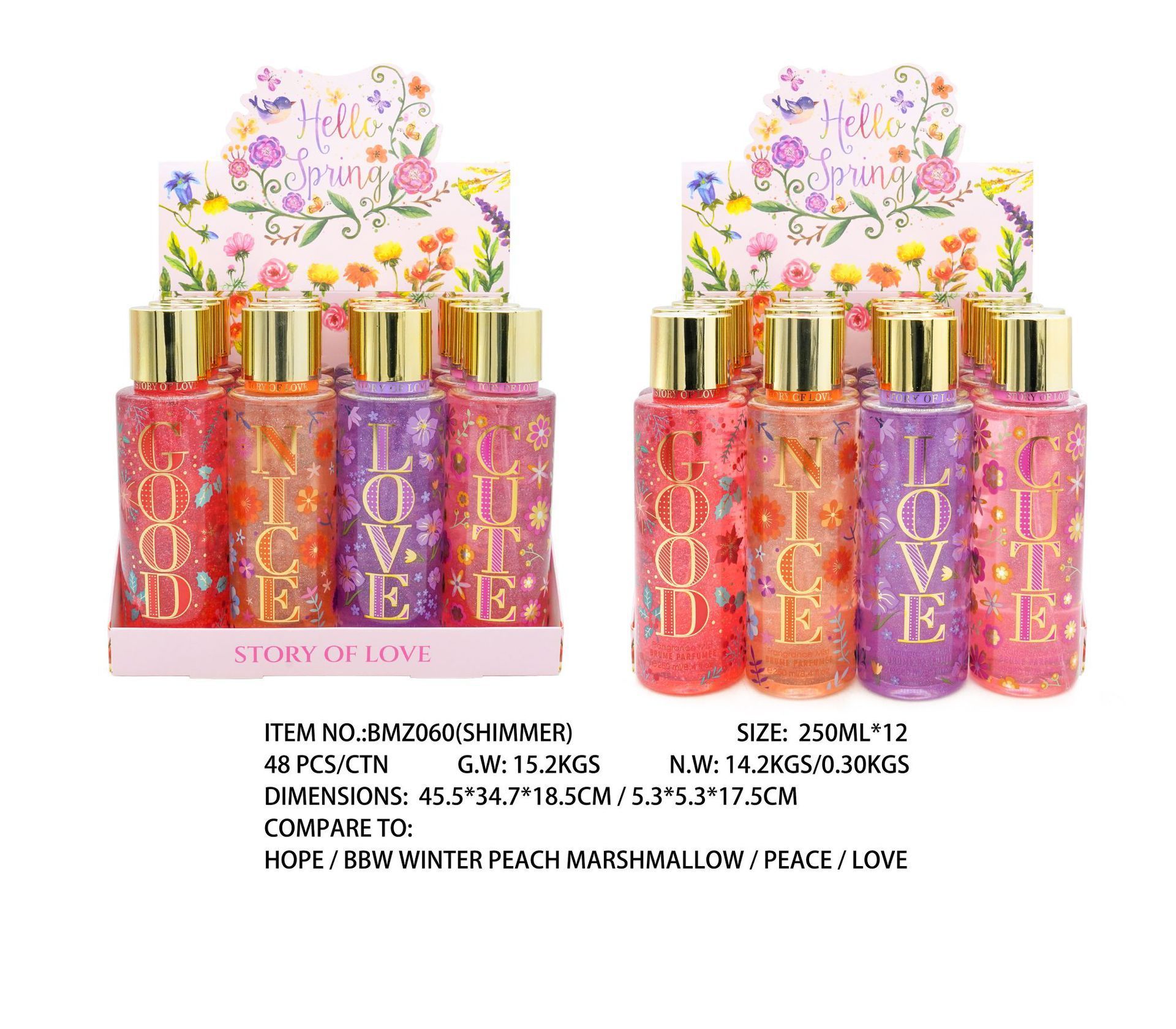 Perfume para mujeres 250ml spray corporal comercio exterior sudeste asiático sudamericano fragrancia para hombres estand paquete de muestra especial image 62
