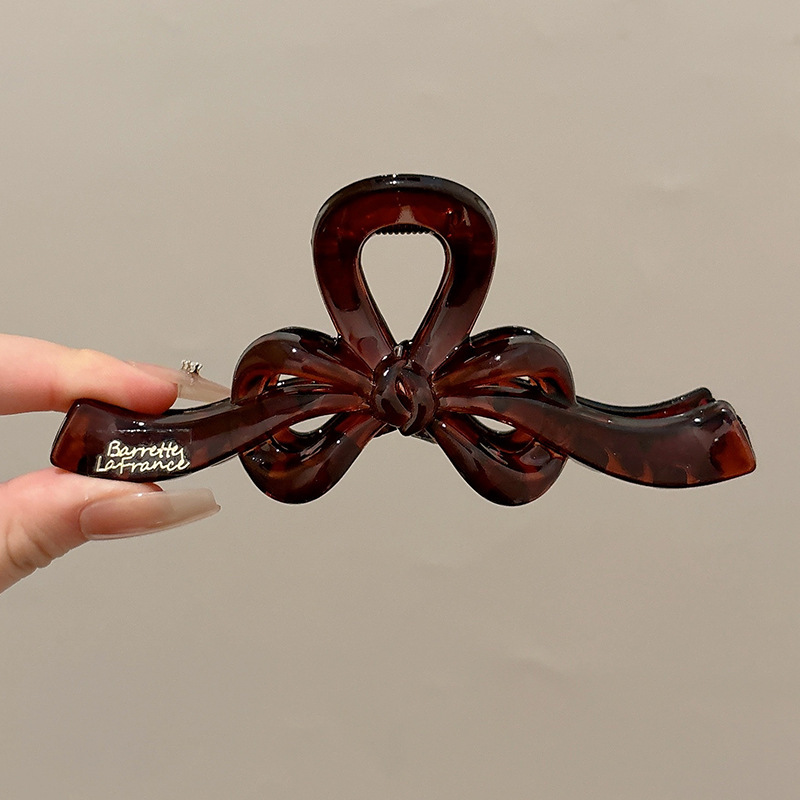 2025 nuevo clip de agarre de amor para mujer, gran volumen de cabello, horquilla, horquilla de tiburón de alta calidad, horquilla de tiburón, accesorios de principios de primavera