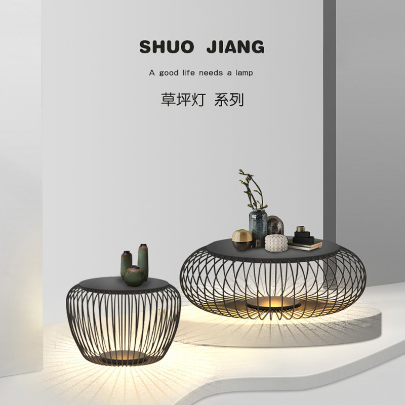 Specially Designed for Cross-Border Outdoor Waterproof Solar Lawn Lights, Villa Garden Real Estate Outdoor Courtyard Lights, Lawn Cage Lights