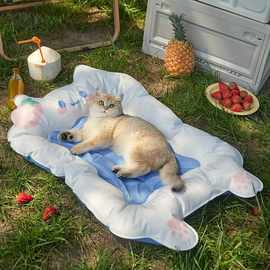 宠物冰垫猫垫子夏季猫窝狗狗凉席睡垫用狗窝凉垫夏天冰窝猫咪冰zb