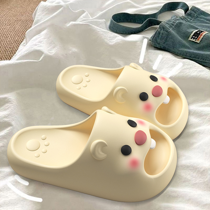 Slippers for Women Summer 2026 New Style Cute Little Beaver Home Indoor Non-Slip Thick-Soled Student Dormitory Slippers for Women Slippers for Women Summer 2026 New Style Cute Little Beaver Home Indoor Non-Slip Thick-Soled Student Dormitory Slippers for Women