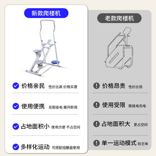 Multifunctional climbing machine fitness indoor sports women's mountaineering running aerobic climbing equipment in situ stepping machine equipment