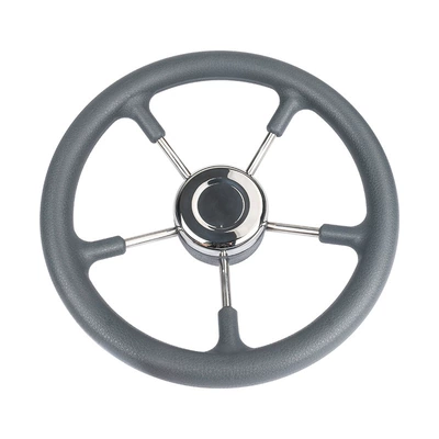 Gray Yacht Steering Wheel | Sükan çarxları