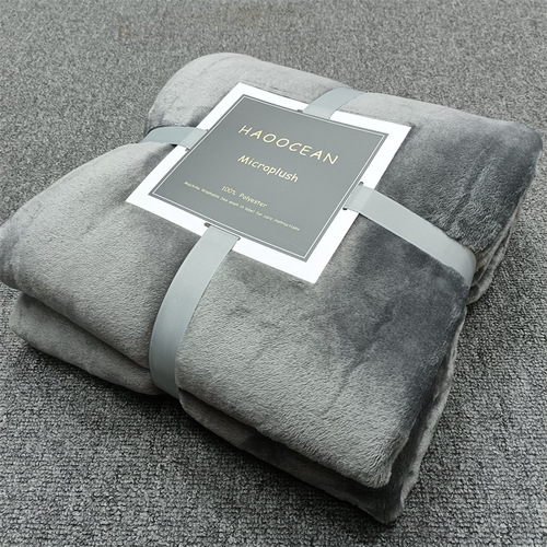 Throw Blanket Office Nap Blanket Single Nap Blanket Rest Blanket Coral Fleece Sofa Leg Cover Autumn and Winter New Arrival