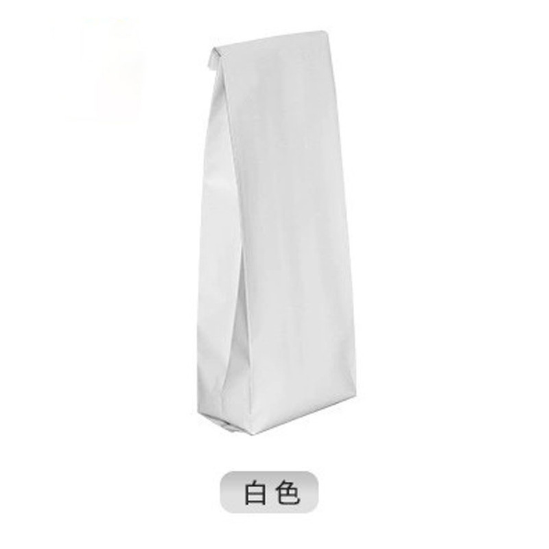 La mitad de una libra bolsa de embalaje de alimentos bolsa de papel de aluminio bolsa de té aluminizado bolsa de órgano con válvula de escape bolsa de embalaje de granos de café