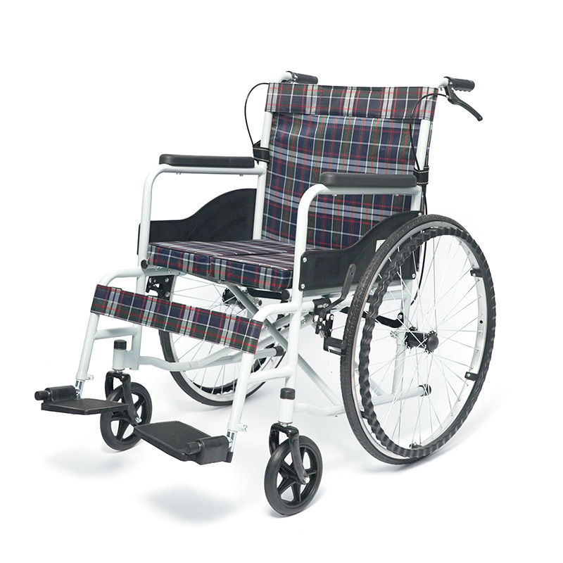 Silla de ruedas manual al por mayor transfronteriza Silla de ruedas para personas mayores discapacitadas al por mayor scooter plegable fácil portátil para personas mayores